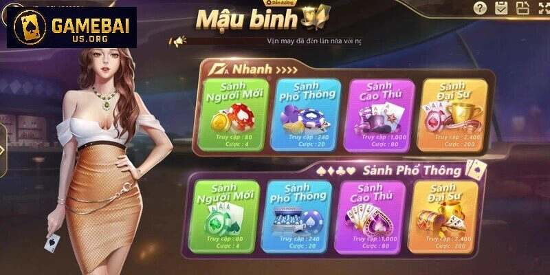 Thông tin chung về trò chơi Bài Mậu Binh online